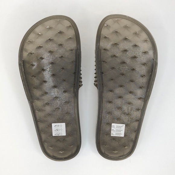 Puma Fenty Black Jelly Pool Slides / Sandals - Picture 6 of 9